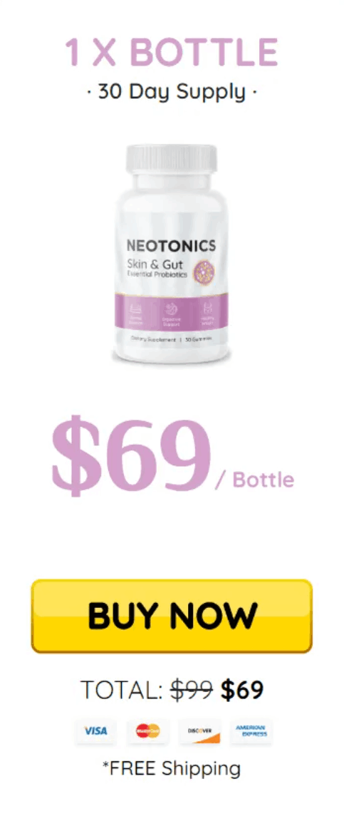 Neotonics 1 bottle price